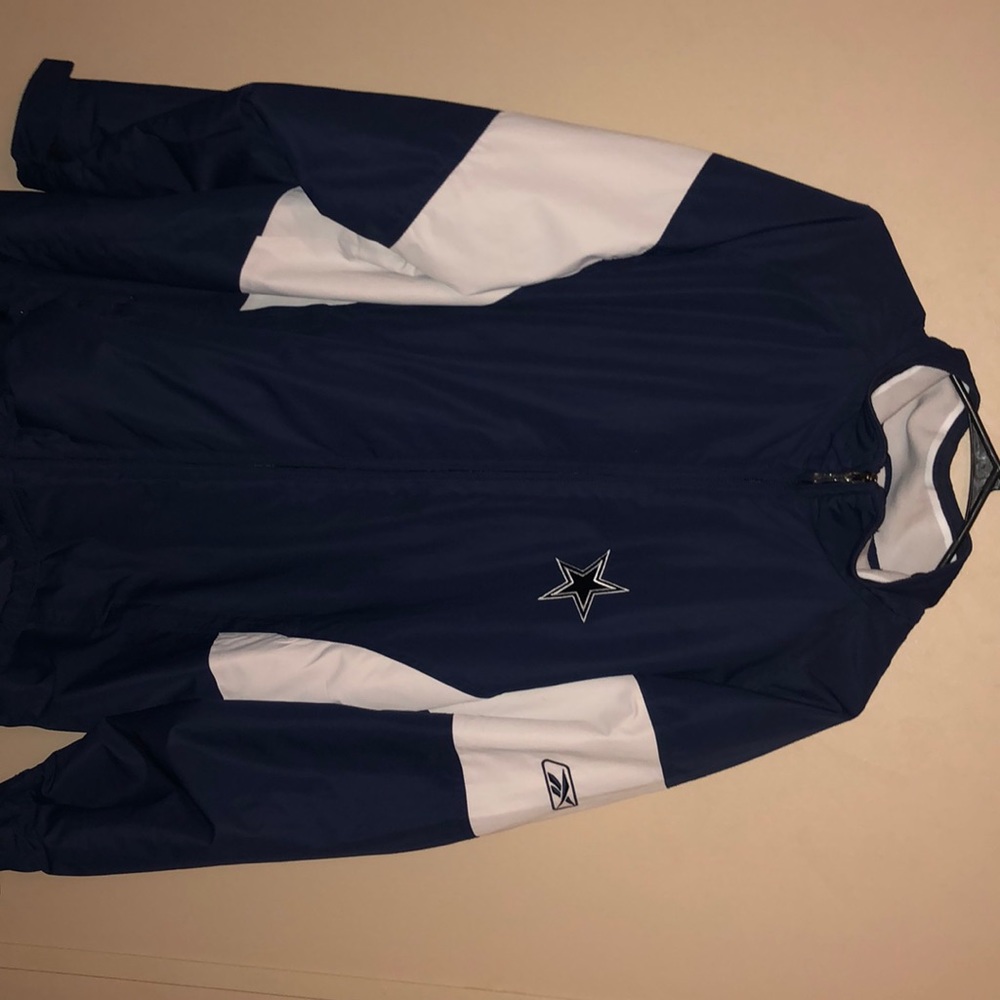 Dallas cowboys windbreaker size large